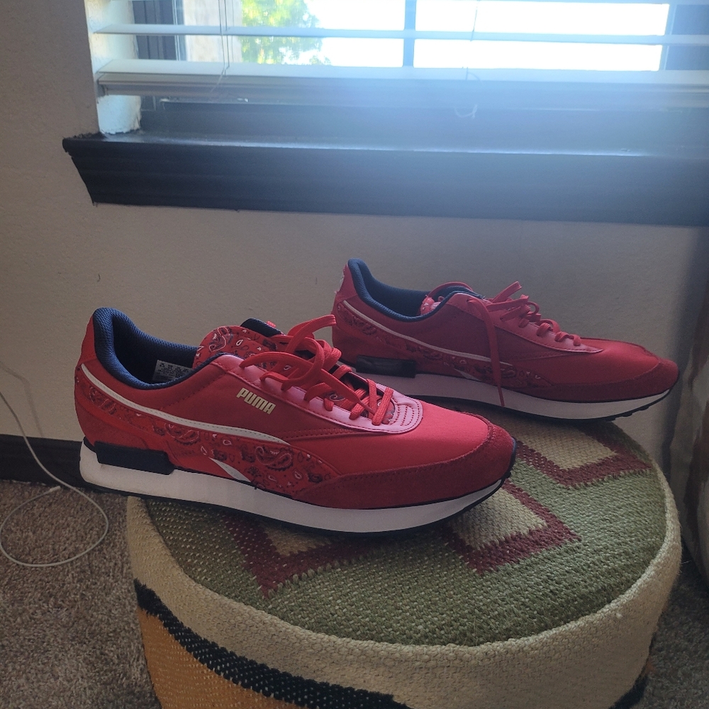 Puma Red / Blue - Picture 3 of 4